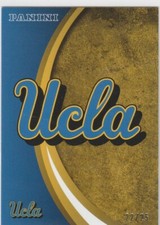 TEAM LOGO 2015 PANINI UCLA COLLEGIATE #6 GOLD PARALLEL SERIAL #'D /25