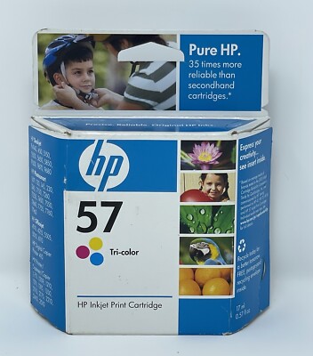 HP Inkjet Printer 57 Tri-color (expired 2008) SEALED