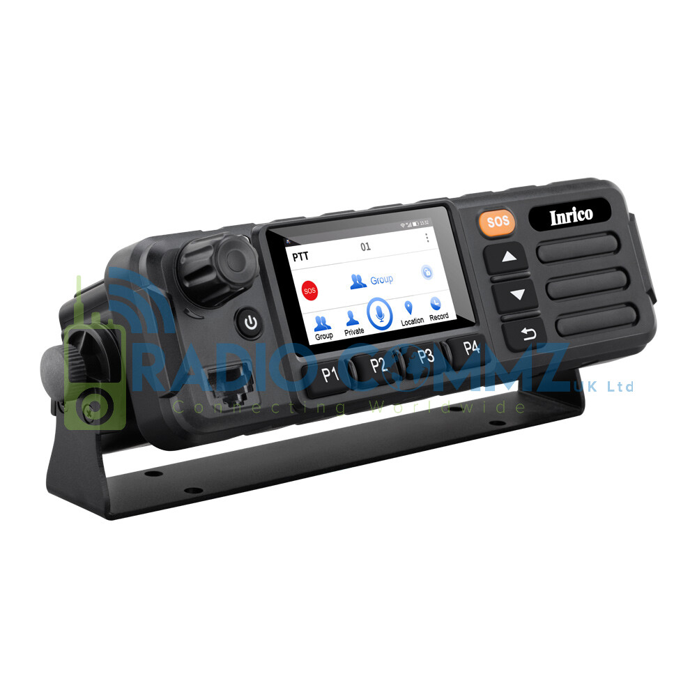 Two Way Radio Licence Free 4G Walkie Talkie Inrico TM7 Plus POC Base