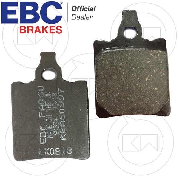 BremsbelÄGe Hinten Organisch EBC FA060 Fantic Motor Koala 50-image
