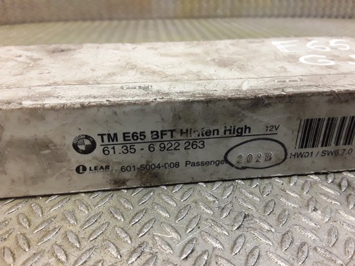 BMW E65 DOOR CONTROL MODULE UNIT ECU REAR RIGHT for 7 Series E65 E66 6922263 - Picture 3 of 3