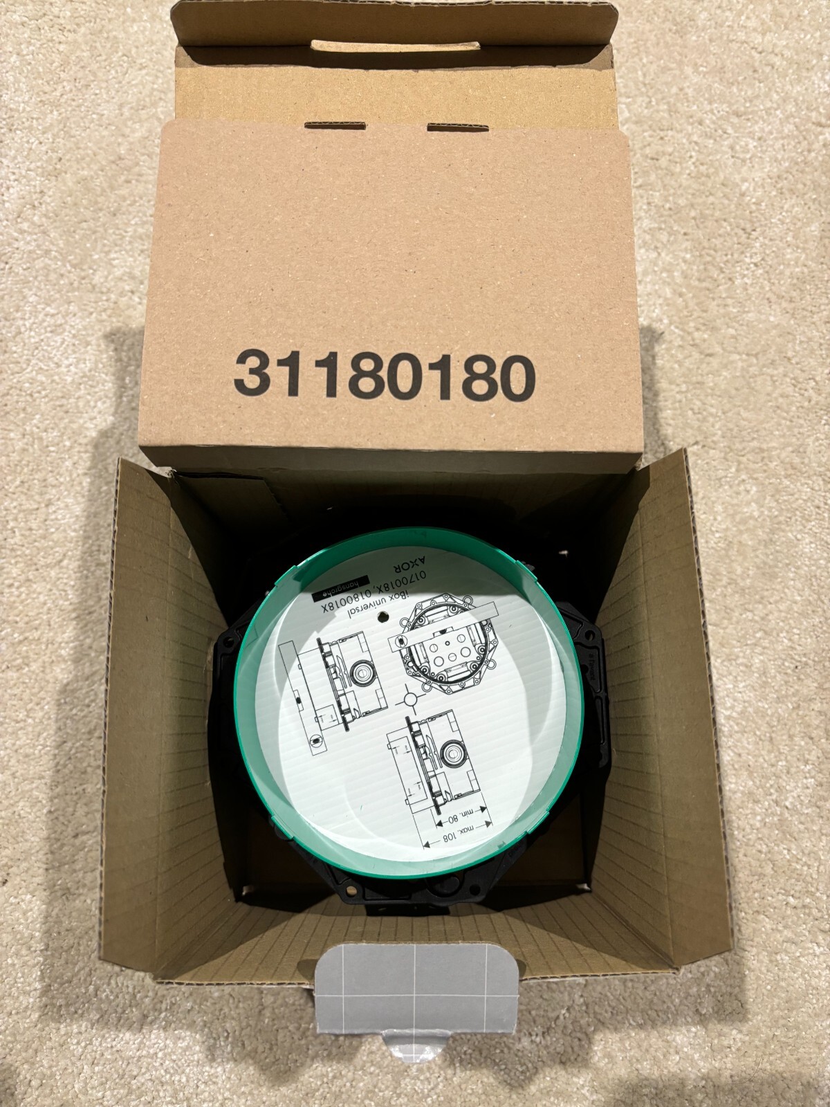 Hansgrohe iBOX 01800180 Shower Valve eBay