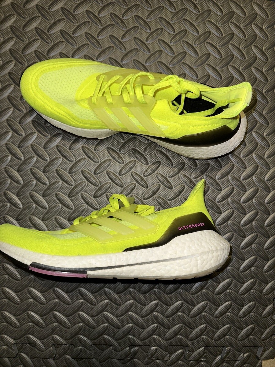 靴 adidas ULTRABOOST 21 'SOLAR YELLOW'/31cm adidas Ultra Boost 21 Turbo Solar Yellow Men's - GX5465 - US