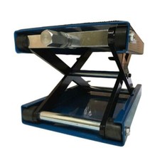 1100 Lbs Wide Deck Motorcycle Center Scissor Lift Jack Hoist Stand Bike