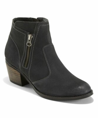 Earth Ralston Suede Women's Bootie. Suede Waterproof. Color-Grey Choose Size 