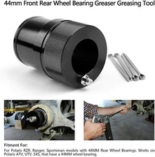 44mm Front Rear Wheel Bearing Greaser Greasing Tool Kit For Polaris RZR 900&1000