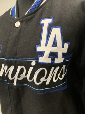 LA Dodgers Seven Time World Series Champions Jeff Hamilton Jacket