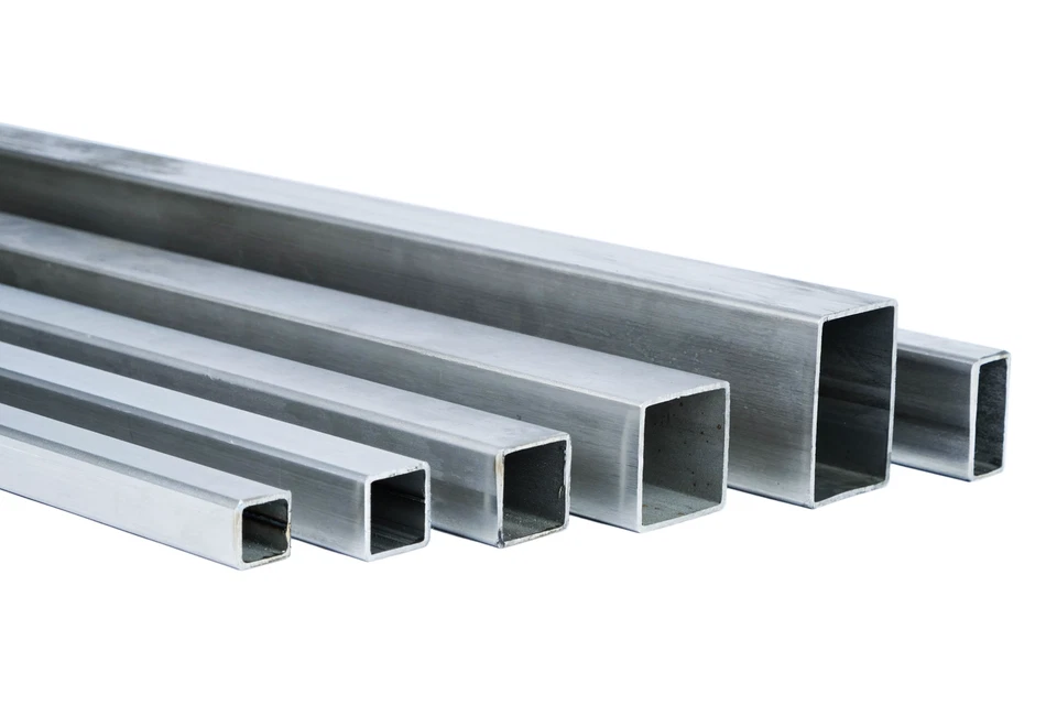 Tube Carré En Acier Inoxydable 304 20x20x1.5mm-160x80x3mm 1.4301 V2A - Photo 2/4