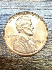 1958 P Gem Bu Red Lincoln Wheat Cent Penny From Original Bank Roll Free Shipping 1958 P Gem Bu Red Lincoln Wheat Cent Penny From Original Bank Roll Free Shipping