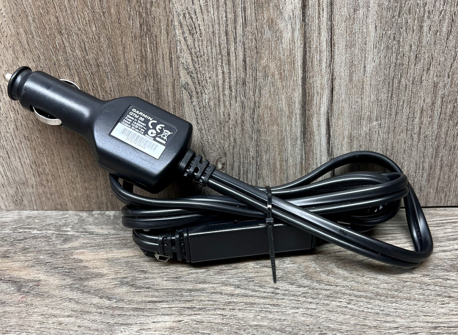 Genuine Garmin Nuvi GPS GTM 26 Lifetime FM Traffic Receiver Car Charger