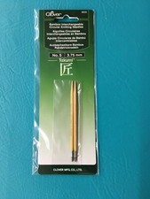 Clover Bamboo Interchangeable Circular Knitting Needles No.5 3.75MM Takumi