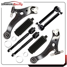 8 X For Lexus RX350 2007-2009 Front Control Arm Tie Rod Rack & Pinion Bellow