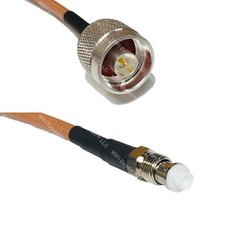 RG400 N MALE to FME FEMALE Coaxial RF Cable USA-Ship Lot