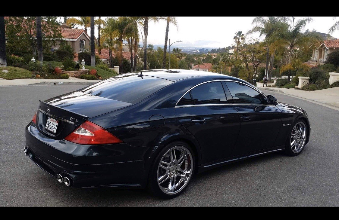 05-10 Mercedes-Benz W219 CLS-Class Rear Trunk Spoiler Wing Amg Brabus No Ship!
