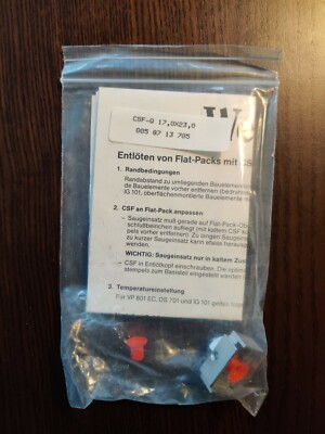 Weller Heizstempel Entlötspitze / Desoldering Head CSF-D 17x23