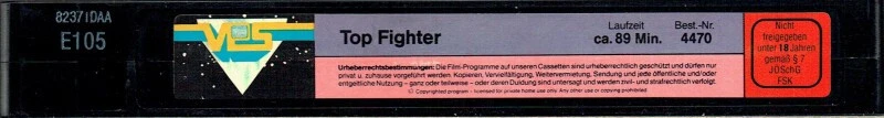 (FSK 18) VHS Videokassette - Top Fighter - Sho Kosugi, Lewis van Bergen (1986) - Bild 4 von 4