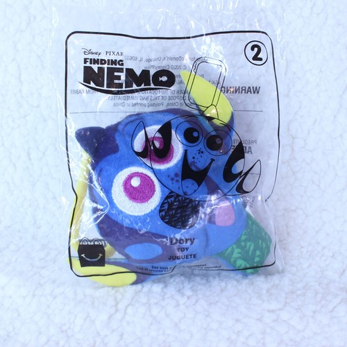 DORY KEY CHAIN McDonalds Happy Meal Disney Pixar FINDING NEMO #2 Plush TOY - Picture 3 of 4