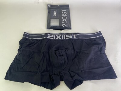 2XIST Shapewear Shape Lift No Show Trunk Underwear Black 2016 Mens Size XL