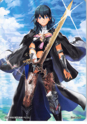 Fire Emblem 0 Cipher Marker Trading Card Byleth Eisner Female 2/20 Three Houses