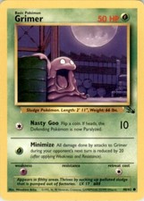 1999 Pokemon Classic - Fossil #48 Grimer EX-MT
