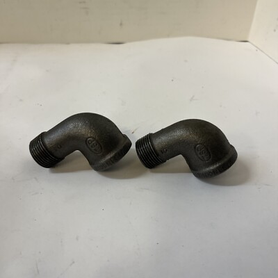 Elbow Fitting Iron 3/4  Lot Of 23
