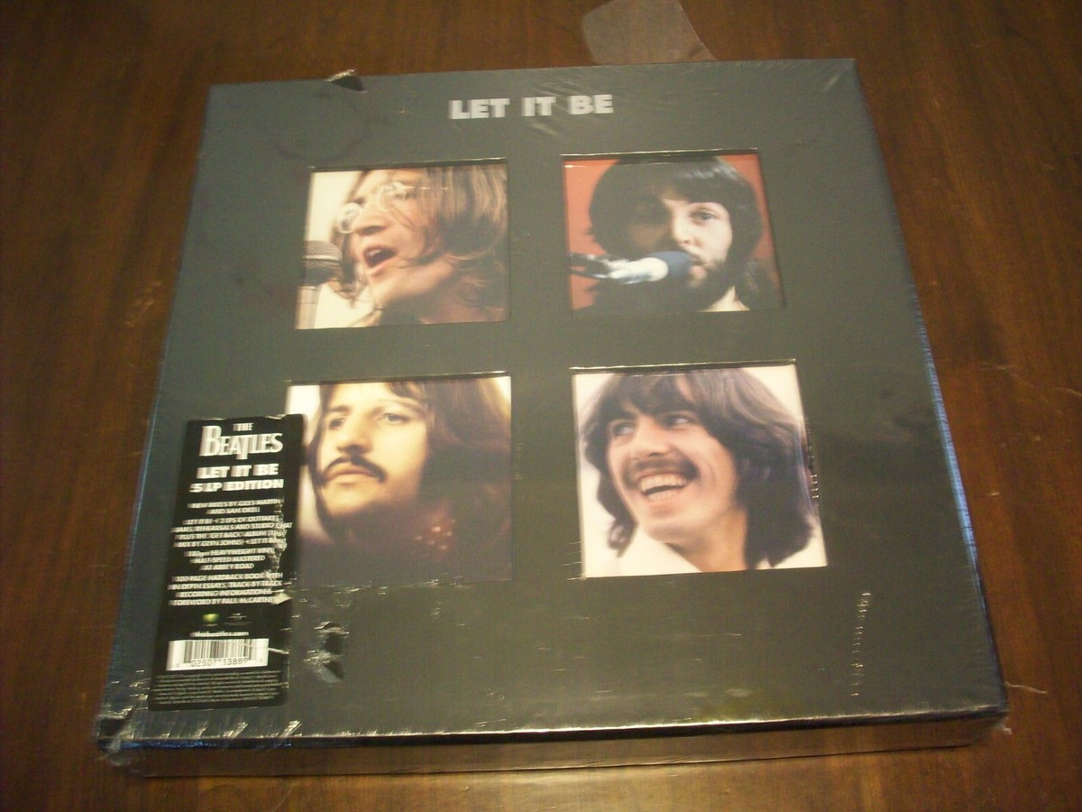 【THE BEATLES 】 LET IT BE LP 初回限定ボックス Let It Be Special Edition [Super Deluxe 4 LP + 12 in EP Box