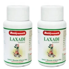 Baidyanath Laxadi Guggulu 80 Tablets (Pack of 2) Ayurvedic Lakshadi Guggul