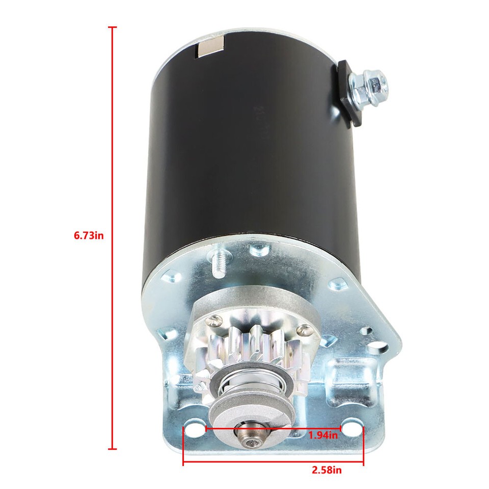 Motor De Arranque Para Briggs & Stratton 11-18 Cv 15 Dientes John Deere