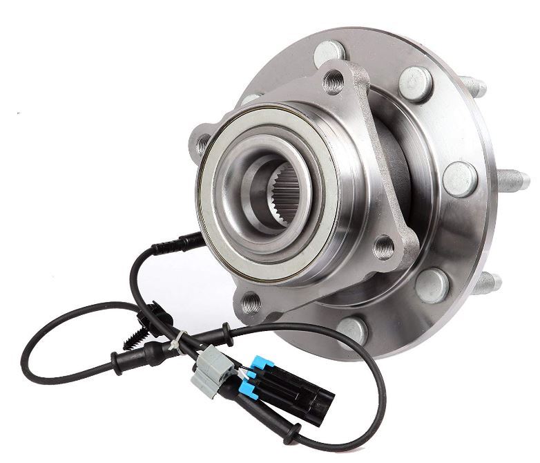 Front Wheel Hub Bearing Assembly 8-Lug W/ABS For 2001-2007 GMC Chevrolet Silverado Sierra 2500HD & More