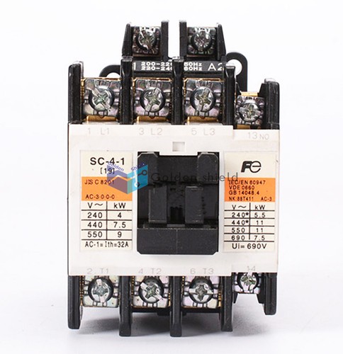 FUJI SC-4-1 Magnetic Starter Control Contactor 220V 19A New - Picture 1 of 4