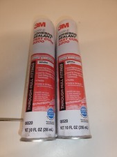 3M Marine Boat 2 ADHESIVE SEALANT FAST CURE 5200 WHITE 06520 without Nozzle Tip