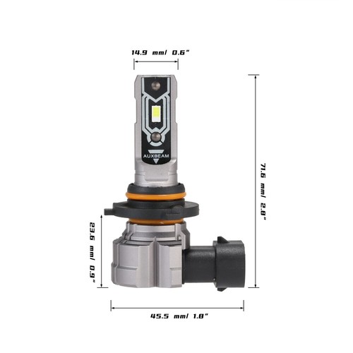 9005 9006 H11 Combo LED Headlights High Low Fog Bulbs for Honda Accord 2006-2012 - Picture 6 of 11