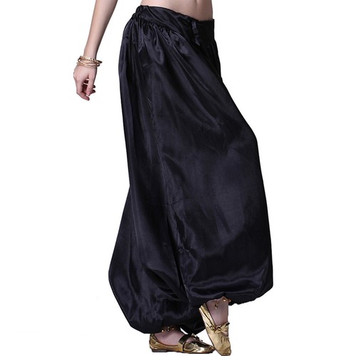 Pantalones harén talla grande Pantalones danza del vientre Pantalones harén árabes Talla grande M L XXL - Imagen 2 de 9