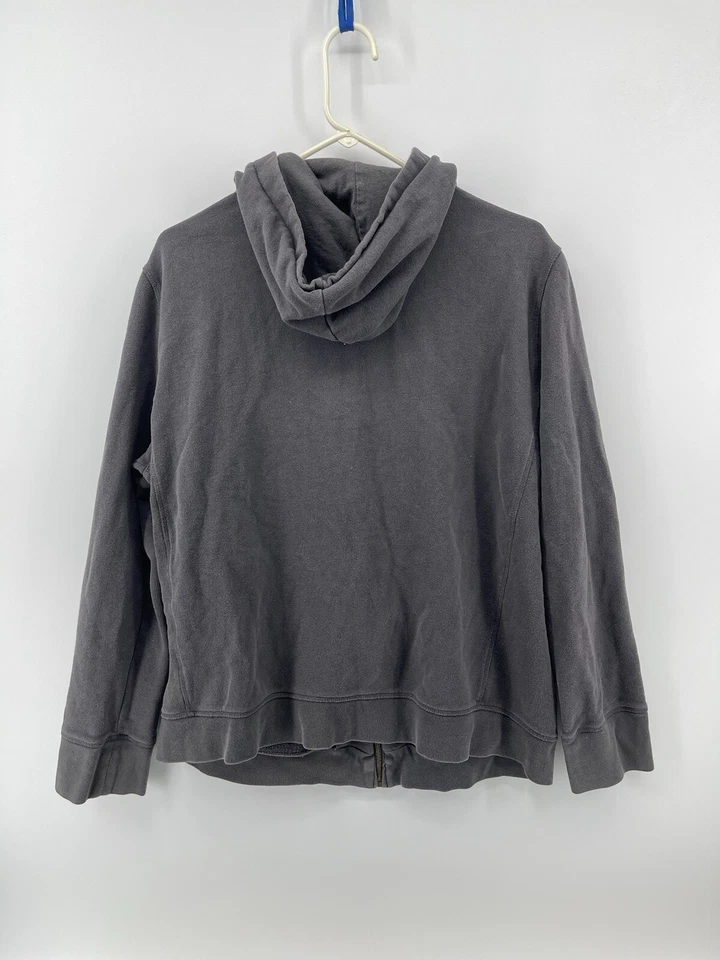 Gap Sudadera con Capucha Cremallera Completa Chaqueta Mujer Talla XL Gris Rosa Logo Envío Rápido Foto 2 de 4