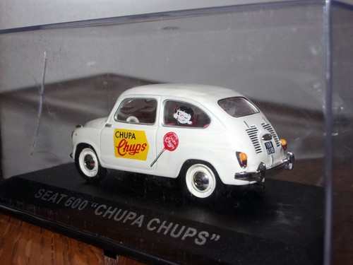 Seat 600 Chupa Chups Ixo 1/43 1/43eme model car - Imagen 5 de 6