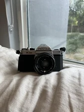 Pentax K1000 35mm SLR Film Camera with 50mm Lens Kit -