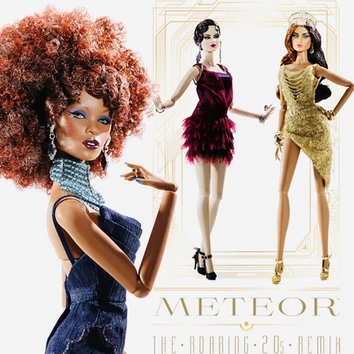 METEOR ROARING 20&rsquo;s REMIX 3-DOLL COLLECTION&trade; FASHION ROYALTY INTEGRITY TOYS NRFB