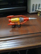 Yot Toys Thunder Bird 3 Rare USAF Taiwan 1970s Vintage Die-Cast Space Rocket