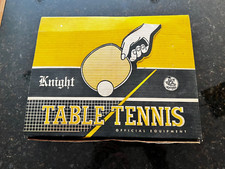 Knight Table Tennis Set, Net, 4 Paddles, Rules sheet, Read description