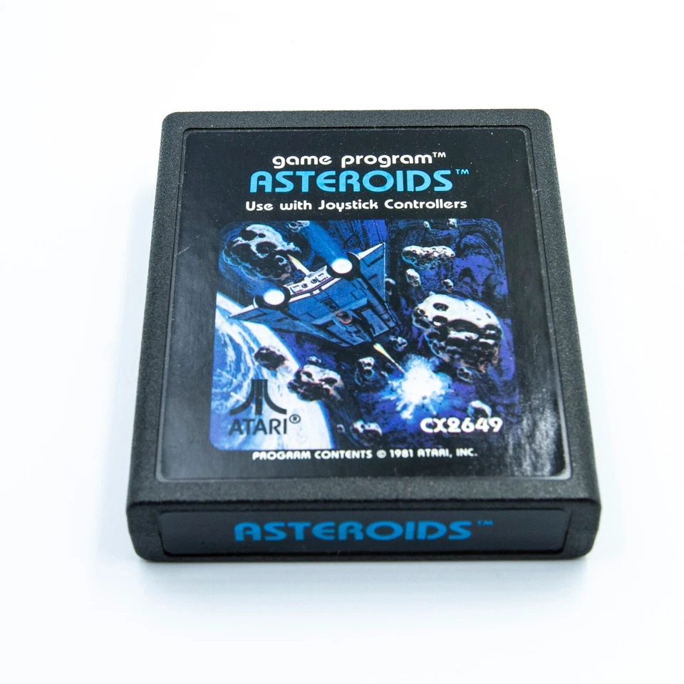Asteroids Atari 2600 | Cartridge Box Manual CIB | Tested & Working - Image 2 of 4