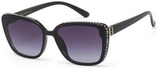 WOMEN'S VG DESIGNER COLLECTION RHINESTONE SUNGLASSES VARIOUS COLORS W/BAG~NWT