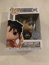ONE PIECE: Red Hawk Luffy (CHASE) EXCLUSIVE FUNKO POP VINYL FIGURE *NEW* +PROTEC