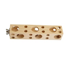 Bird Cage Wood Toys | Tree Hole Natural Woode...