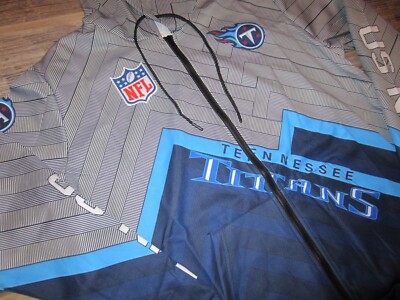 NEW CONDITION MENS XL NFL HOODIE TENESSEE TITANS 95 POLYESTER 5 SPANDEX FULL ZIP