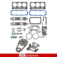 Fits 98-03 Dodge Dakota Durango 3.9L V6 OHV Head Gasket Set w/ Timing Chain Kit