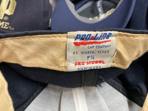 Vintage Notre Dame Irish Hat Cap Pro Line USA Fitted 7 1/8 Starter Zephyr Lot - Picture 13 of 14