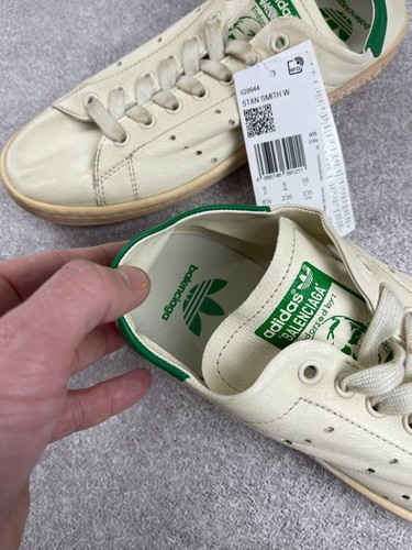 Women’s Balenciaga × Adidas Stan Smith Worn Out Off White Size US 8 - Picture 6 of 12