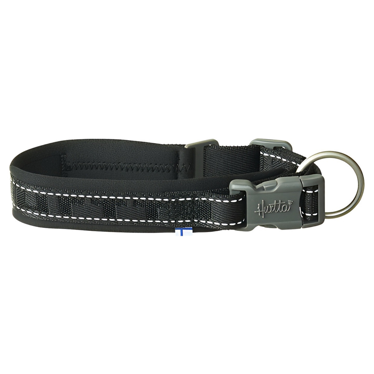 Hurtta Pro Halsband Mit Reflektoren – Gepolstert & Verstellbar Für Hunde (Größe 25 Cm, Braun)