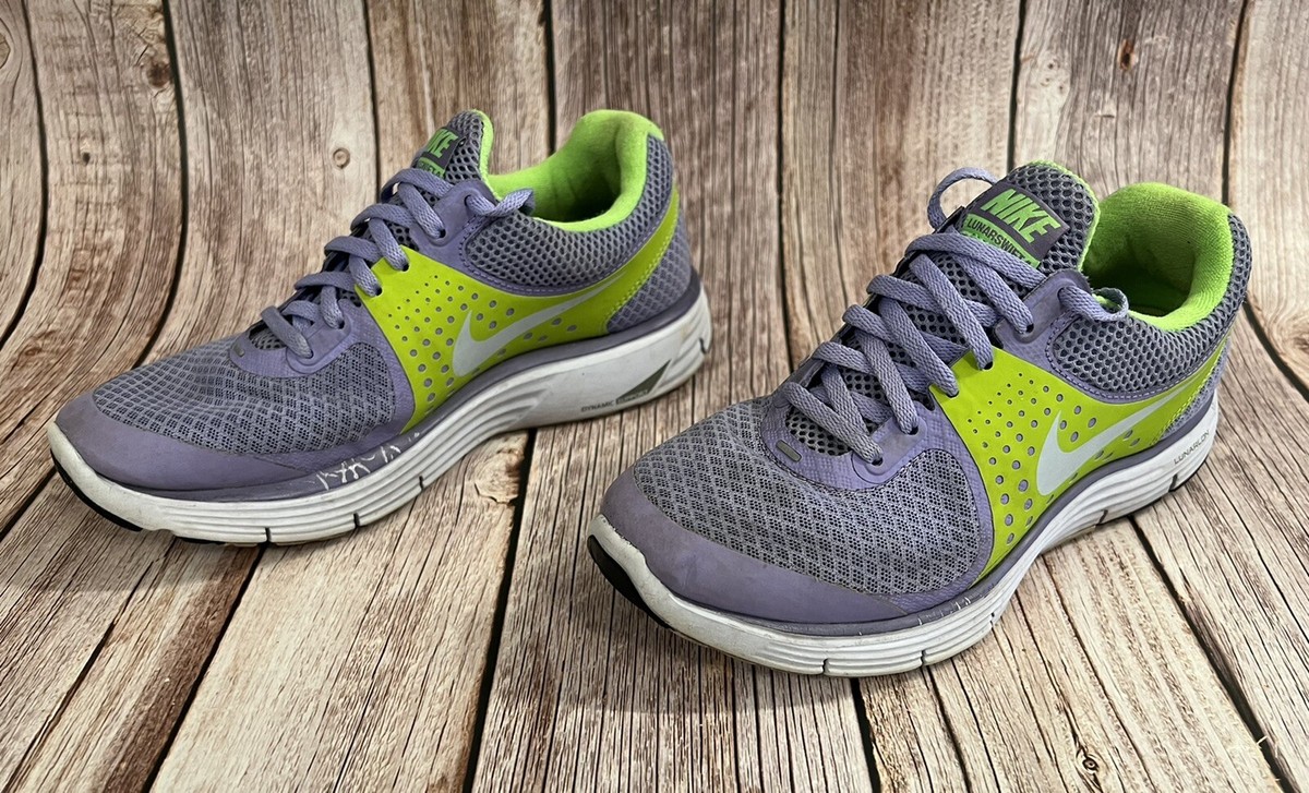 NIKE LUNARSWIFT 4 Purple / Neon Green Running Shoes 510790