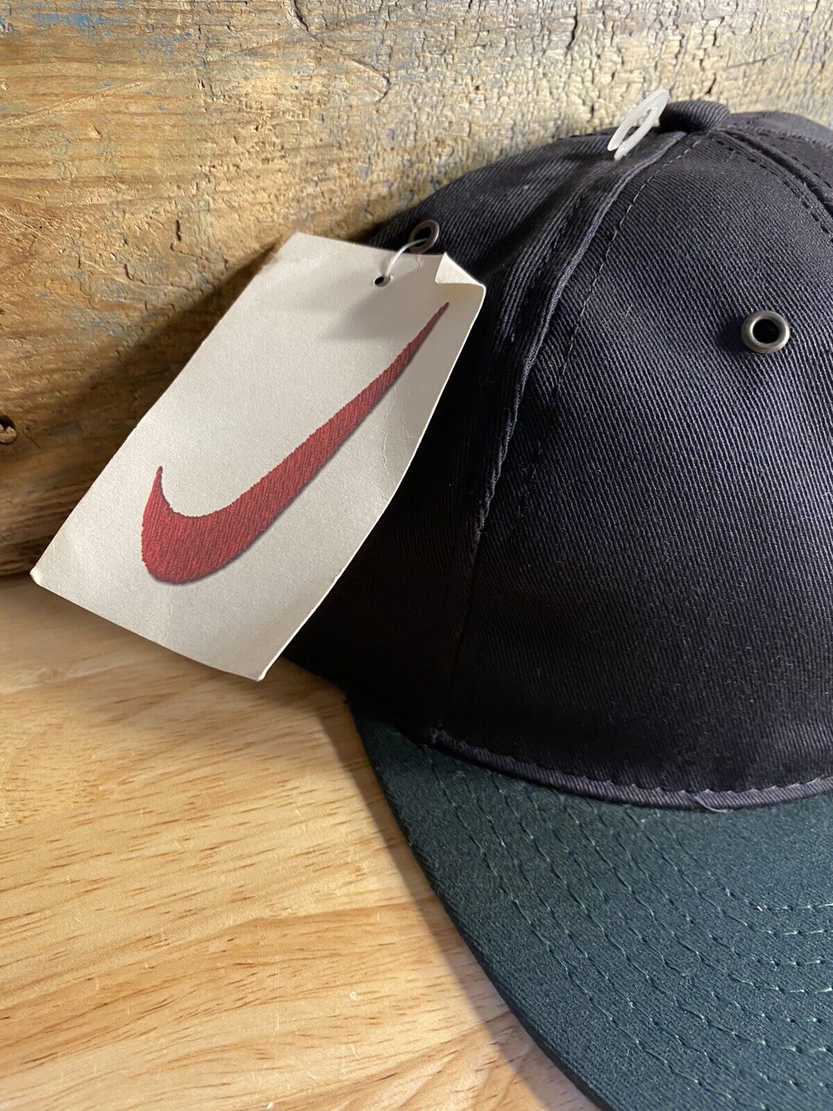 Vintage Nike snapBack Hat Jordan Cap 80s 90s Two Tone… - Gem